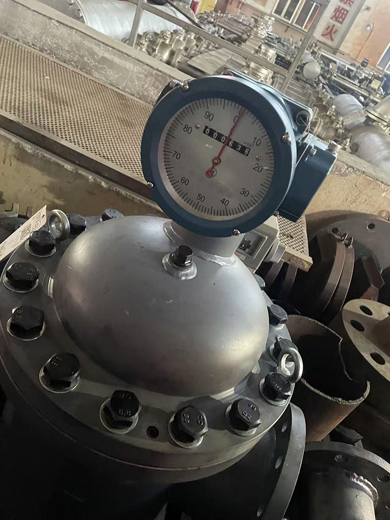 birotor pd flow meter with mechanical counter2