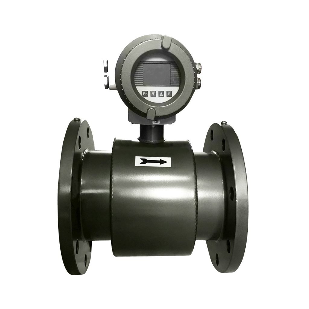Magnetic chemical flow meter