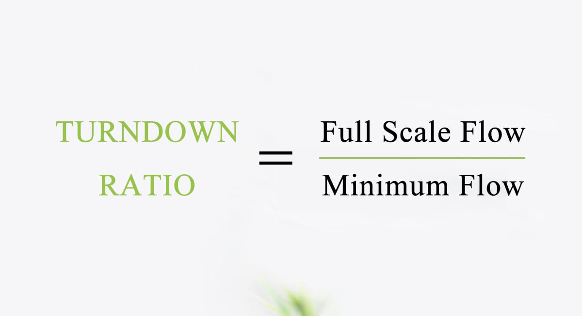 what is turndown ratio